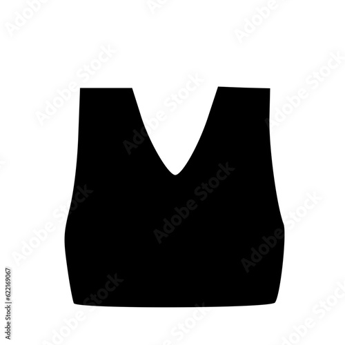 clothes drawing women's tops sleeveless sportswear