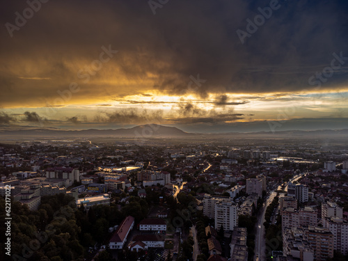 Sunset abov the City (Brasov)