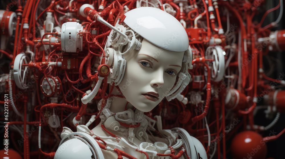 Fototapeta premium Cyberpunk of the future