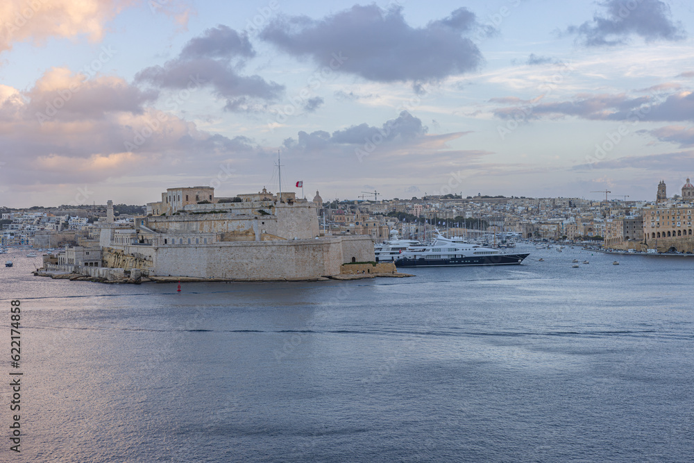 Valletta, Malta - December 23 2022 Valletta, Malta - December 23 2022