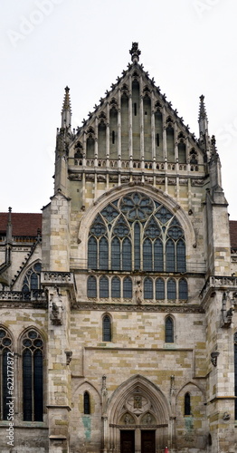 Historical Cathedral in the Old Town of Regensburg, Bavaria