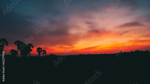 sunset in the desert © vijiyeenthiran