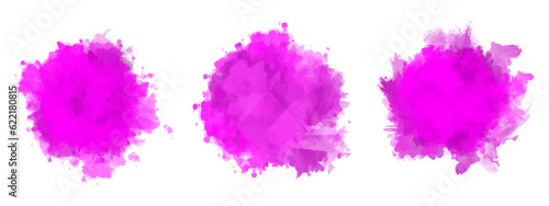 watercolor vector stains; background for texts. watercolor vector splashes; background for title and logo. headline color splash.
