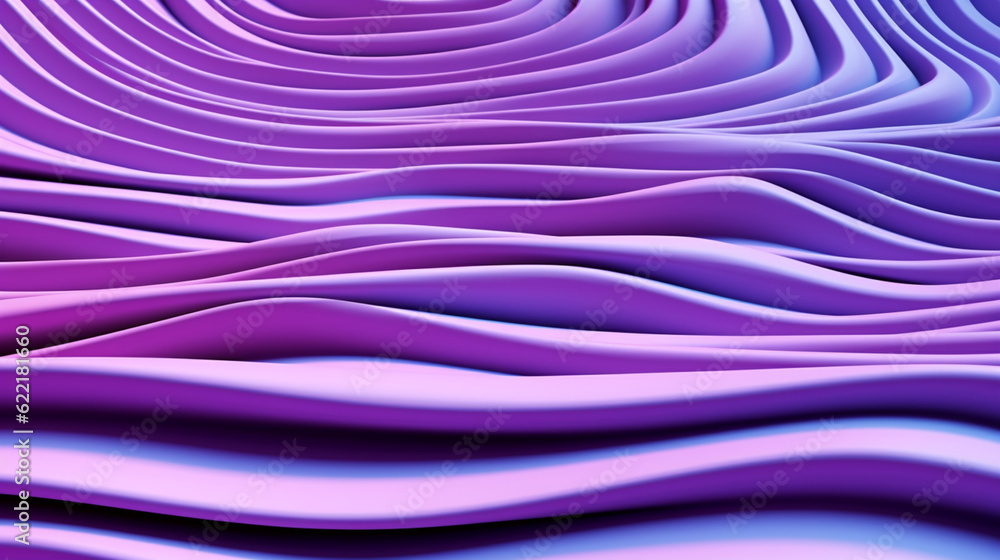 3d illustration rows purple 3d illustration rows purple