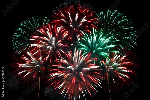 Independencia de México, fuegos artificiales.