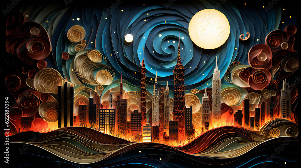 Obraz premium abstract fractal background