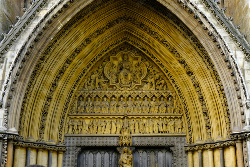 Westminster Abbey sculpture-London