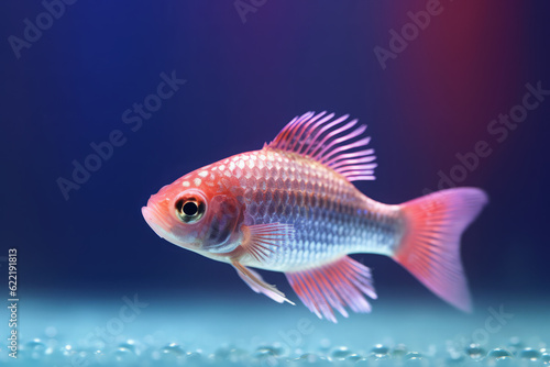 Very cute Molly fish in nature, national geography, Wide life animals. AI Generated. 