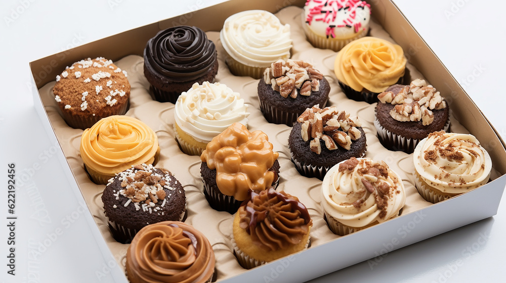 The beauty of cupcakes, with their perfectly piped swirls of frosting and sprinkles. Generative AI The beauty of cupcakes, with their perfectly piped swirls of frosting and sprinkles. Generative AI