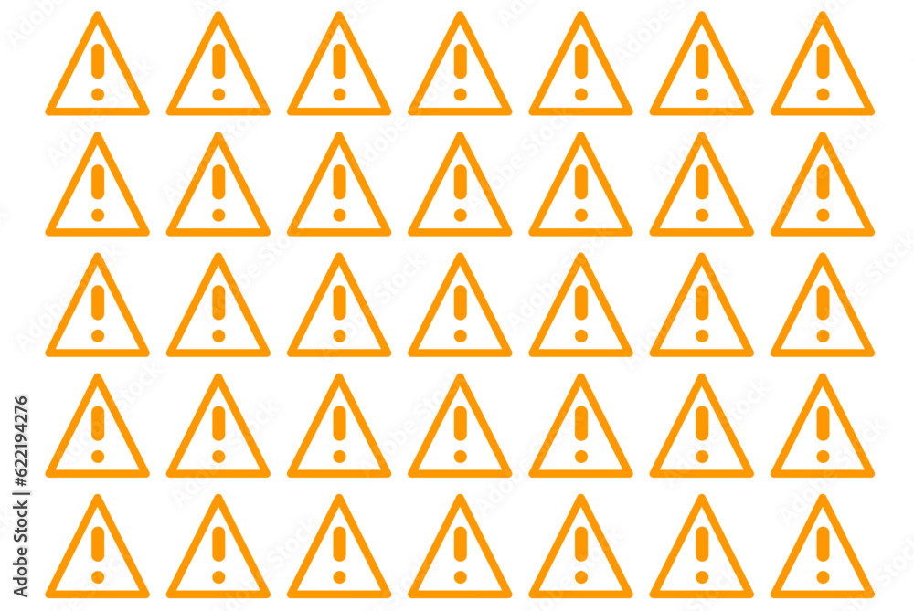 seamless pattern with exclamation mark triangle seamless pattern with exclamation mark triangle