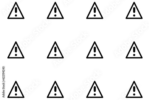 seamless pattern with exclamation mark triangle Free Download seamless pattern with exclamation mark triangle - GFXLoad