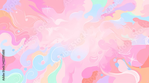 Beautiful abstract artistic colorful pattern background