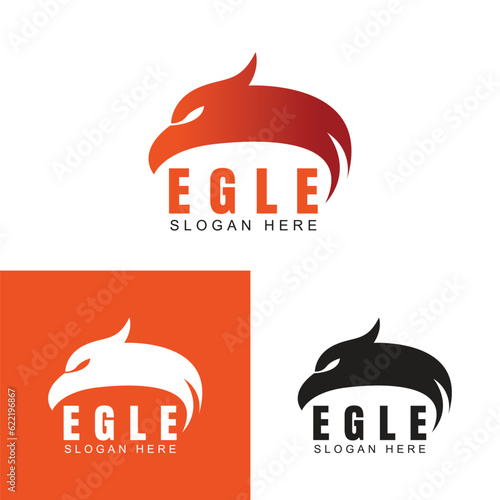 Eagle Logo Design Vector Illustration