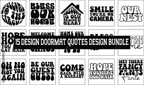 Doormat Quotes Design Bundle 