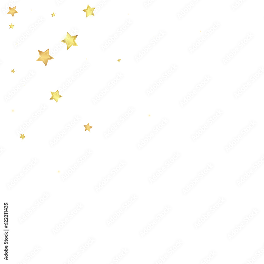 Magic stars vector overlay. Gold stars scattered Magic stars vector overlay. Gold stars scattered