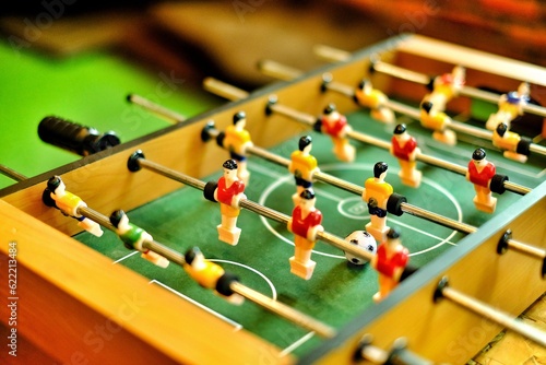 close up of a soccer ball