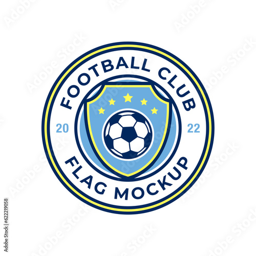 football club logo template. vector illustration