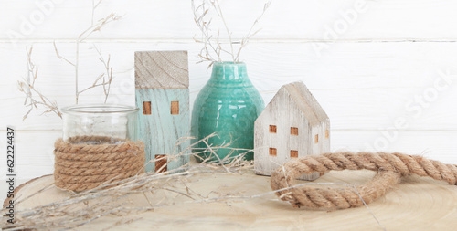 Mediterrane sommerliche Dekoration