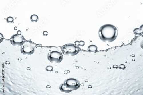 Air bubbles water. Generate Ai