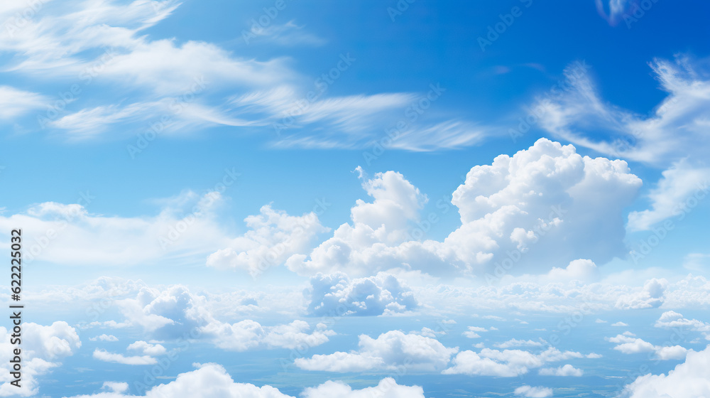 Blue sky background with white clouds Blue sky background with white clouds