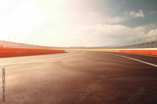 Race track. Generate Ai © nsit0108