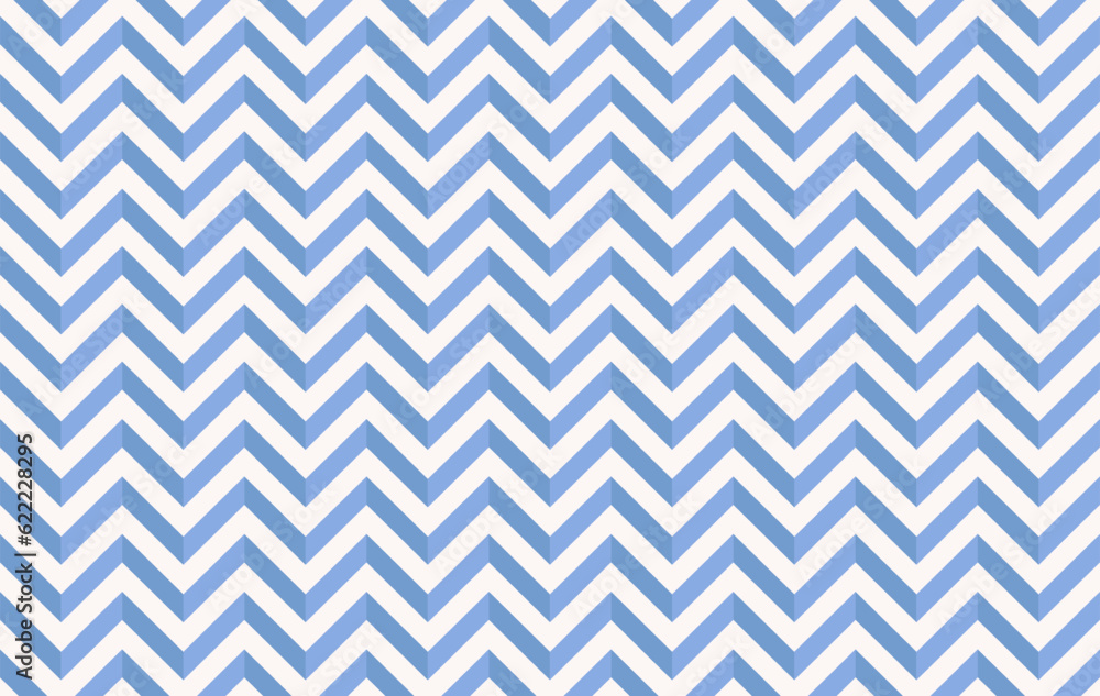 Blue and white 3d illusion chevron zigzag lines pattern background. Herringbone chevrons stripes vector illustration. Blue and white 3d illusion chevron zigzag lines pattern background. Herringbone chevrons stripes vector illustration.