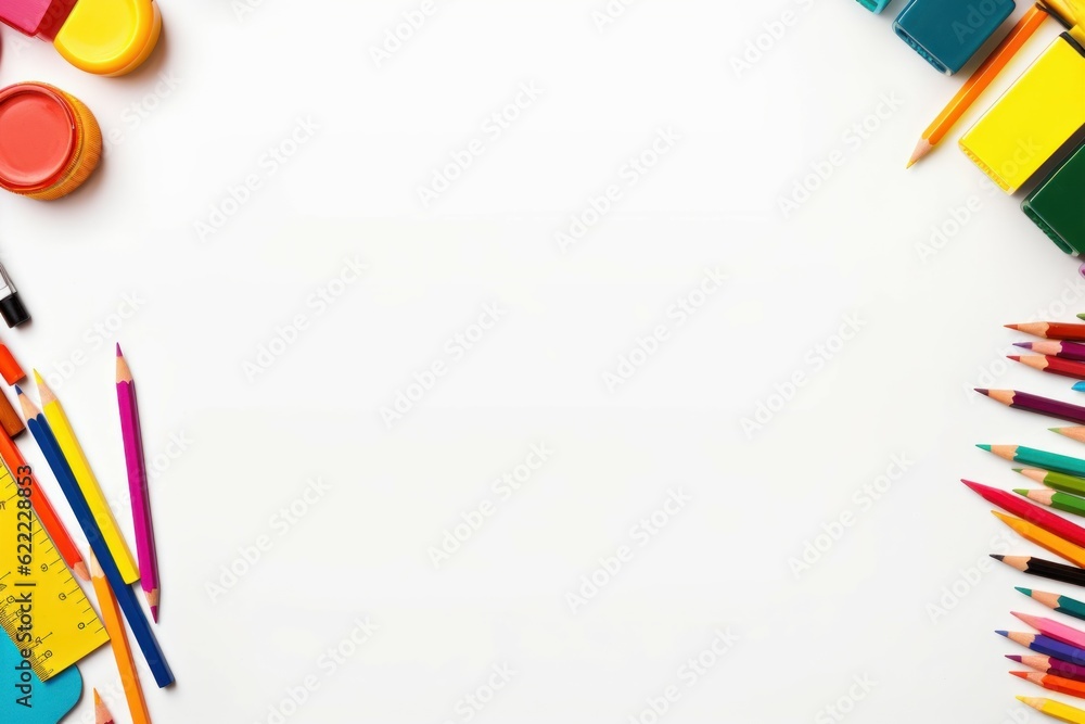 Fototapeta premium Scholarship mockup background. Generate Ai