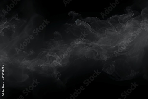 Smoke texture scary steam. Generate Ai
