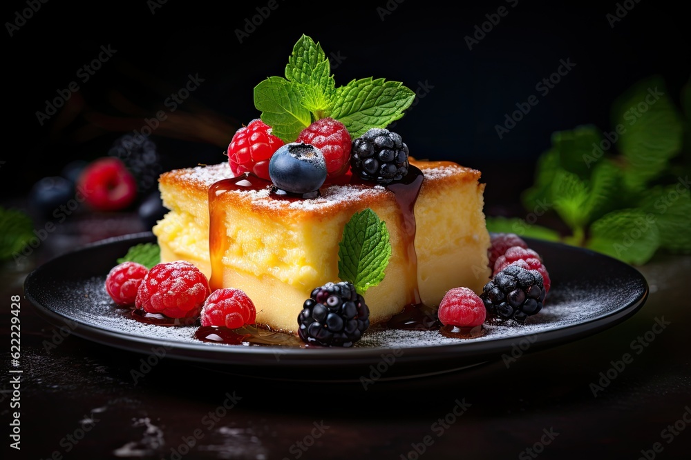 cheesecake with berries cheesecake with berries