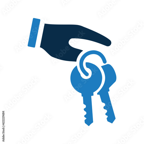 Access, accessibility, housekeys icon, Simple editable vector graphics. photo