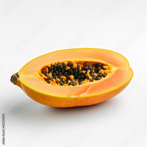papaya fruit theme design illustration
