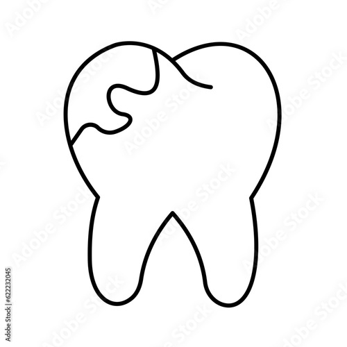 Teeth Vector Icon

