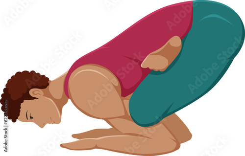 Himalayan yoga asana pose