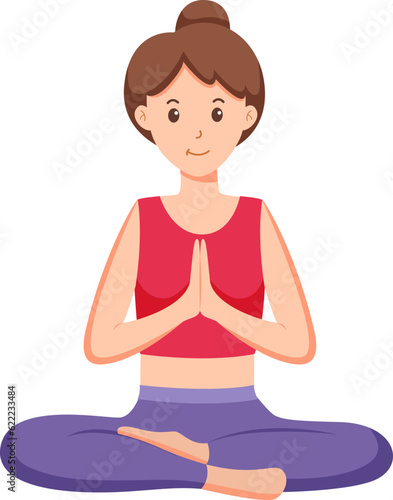 Sukhasana yoga asana pose