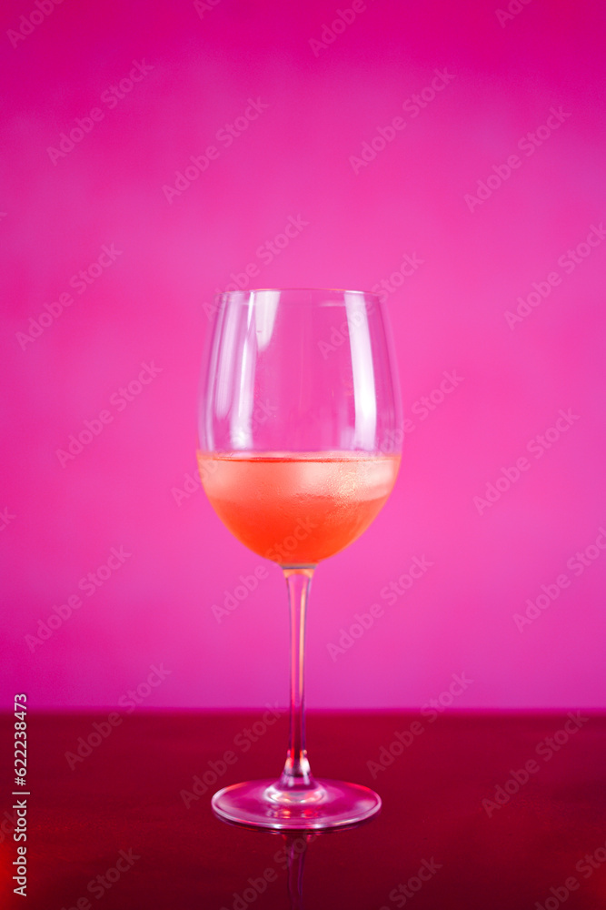 Apple drink with ice cubes Apple drink with ice cubes