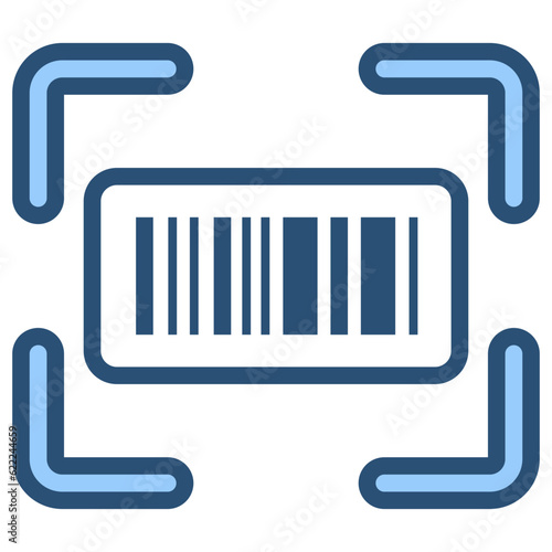 scanning barcode icon