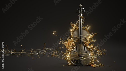 Photos Golden Sheet Music Violin
