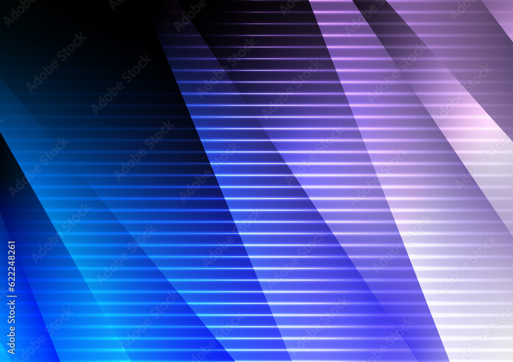 Space technology dark blue purple pattern light line background
