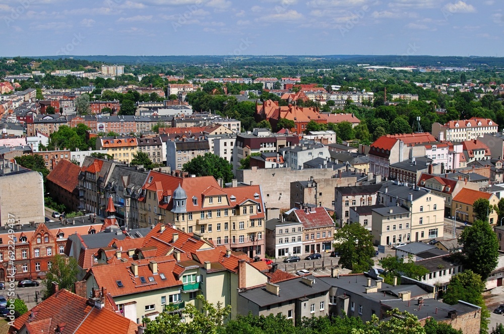 panorama of Grudizadz city