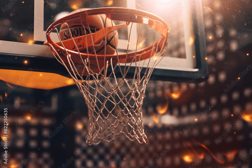 basketball ball miss shot ai generated art basketball ball miss shot ai generated art