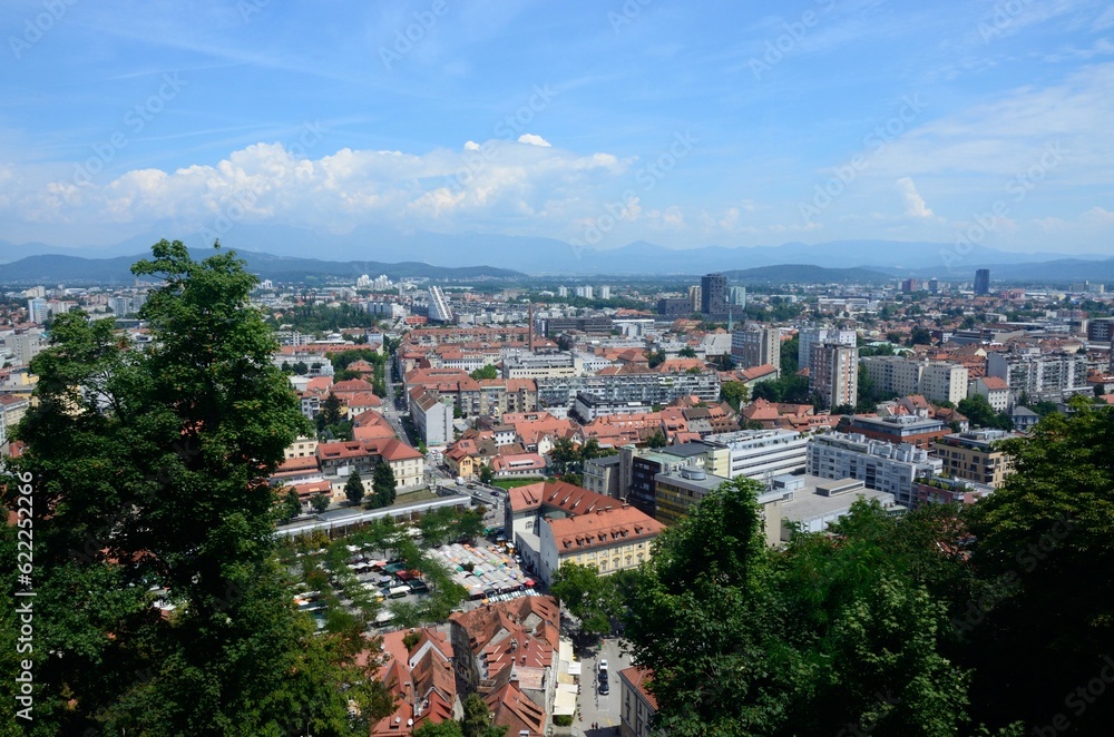 Vistas de Liubliana, Eslovenia