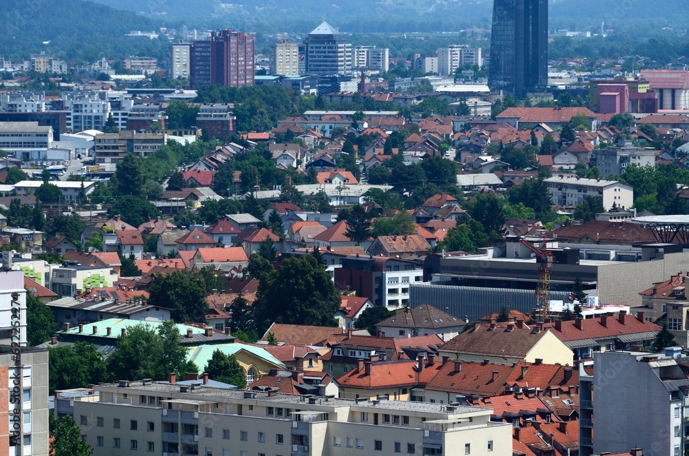 Vistas de Liubliana, Eslovenia