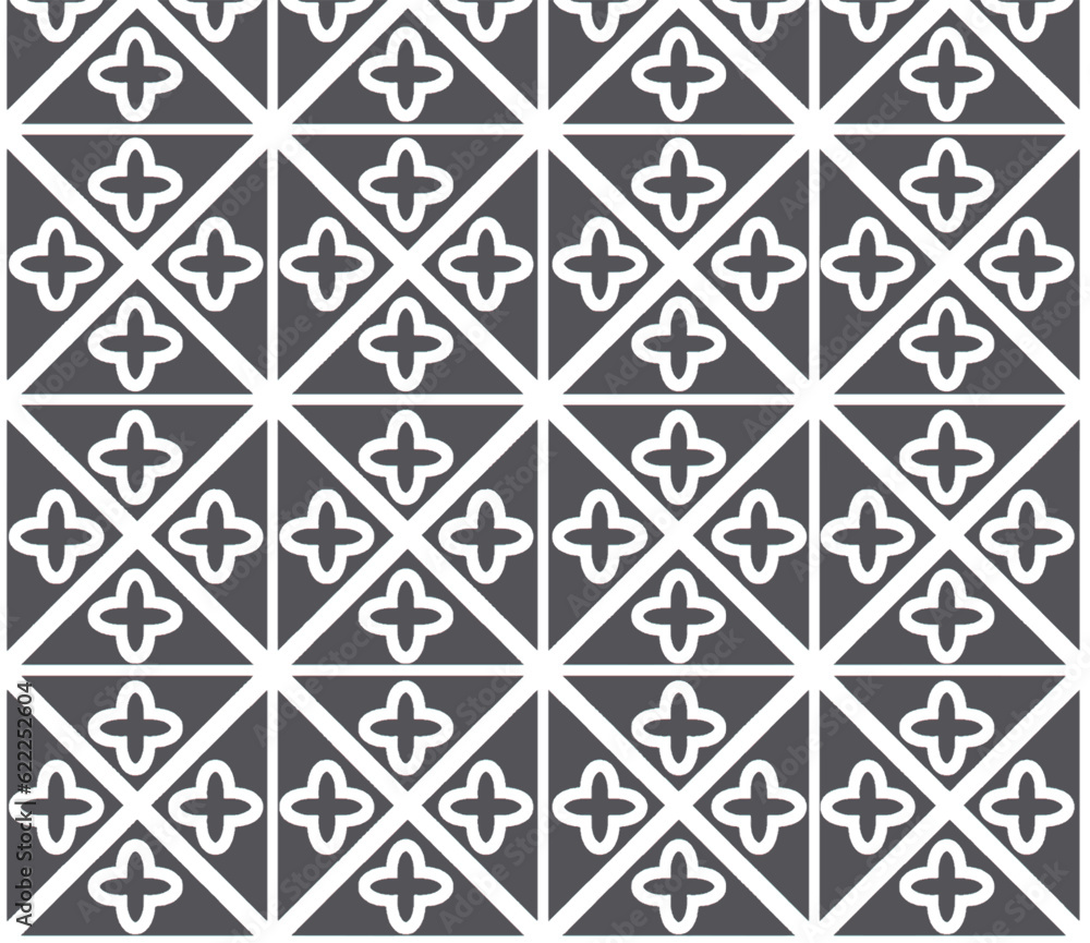 Fototapeta premium Textile and digital seamless pattern vector design 
