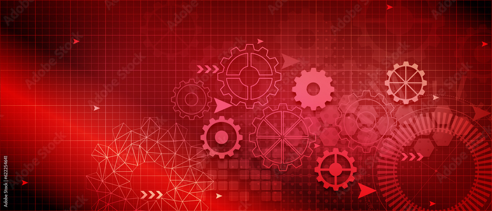 Abstract futuristic technology and science background Abstract futuristic technology and science background