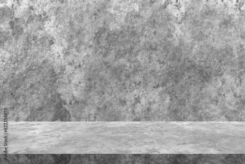 Gray illustration concrete stone wall background.
