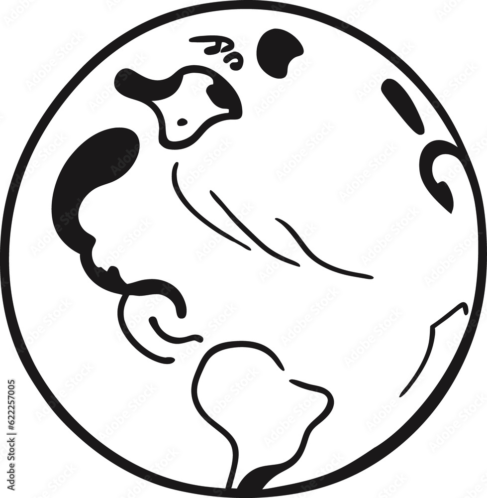 eco earth planet icon doodle black circle of globe world environment day hand draw outline logo concept vector illustration eco earth planet icon doodle black circle of globe world environment day hand draw outline logo concept vector illustration