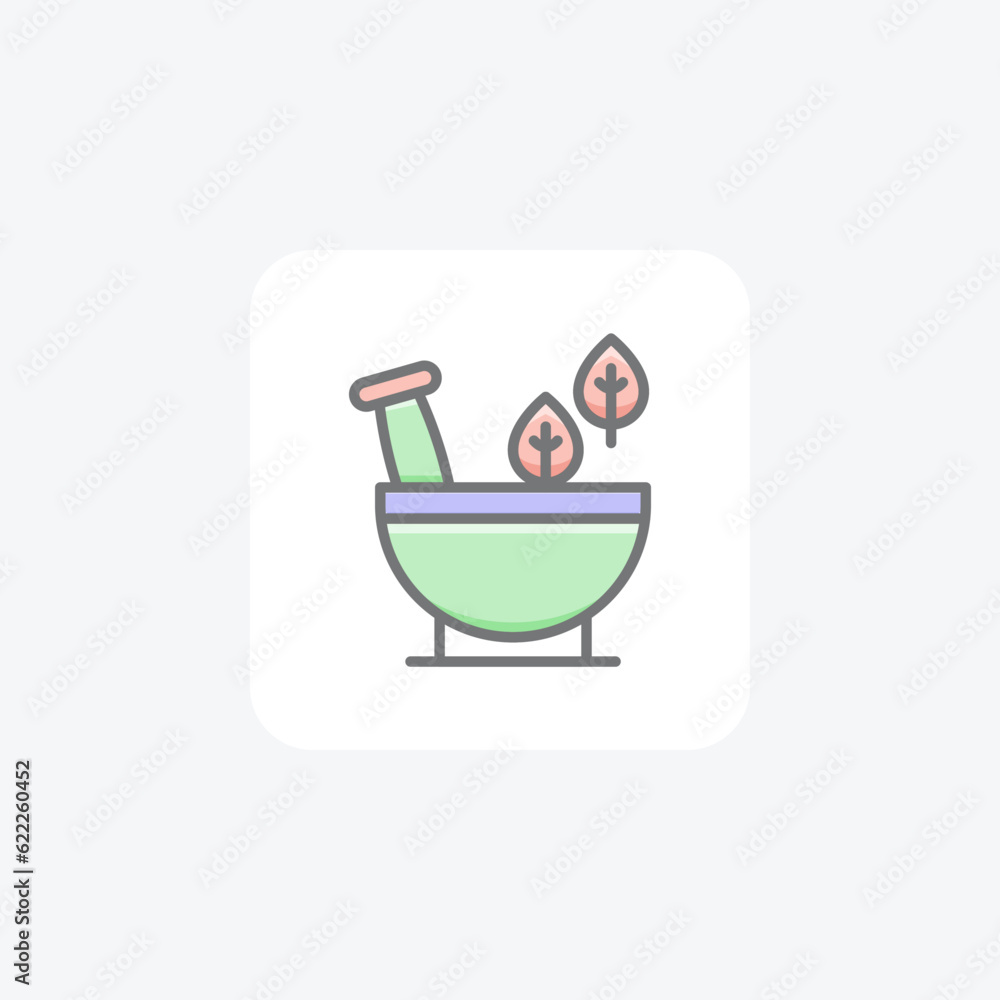 Mortar and pestle, Grinding, Apothecary Vector Awesome Fill Icon Mortar and pestle, Grinding, Apothecary Vector Awesome Fill Icon