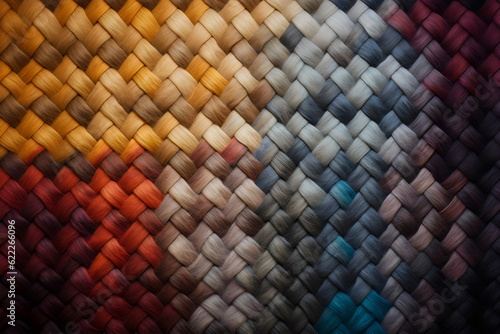 textured woven wool background made with generative ai