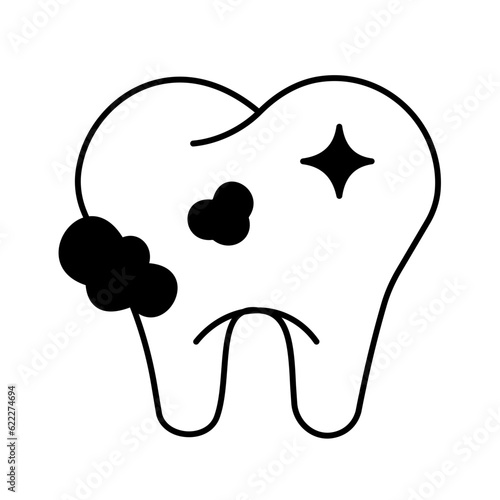 Teeth Vector Icon


