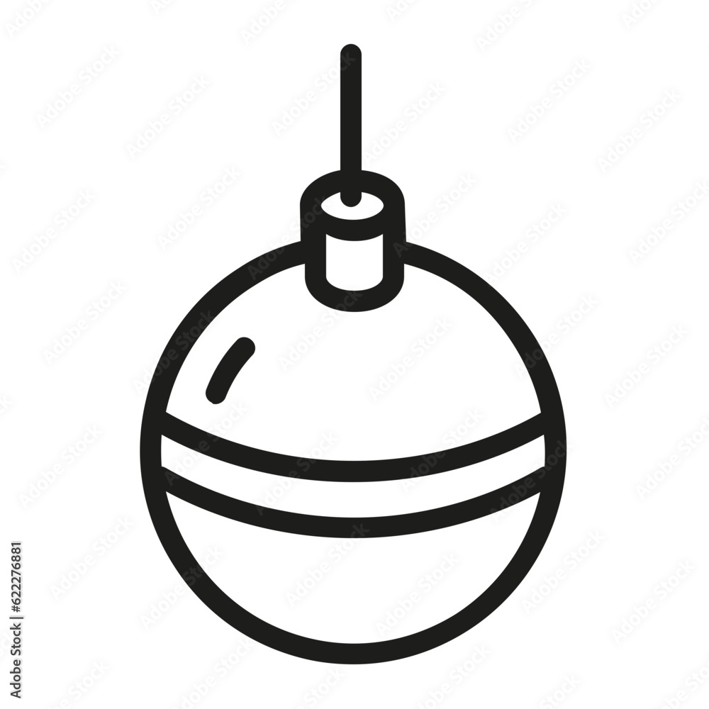 christmas tree ball icon christmas tree ball icon